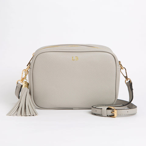 Cross Body Messenger Bag - with Gold Hardware & FREE Personalisation - Bobbi Parka