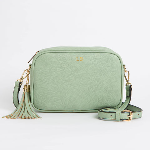 Cross Body Messenger Bag - with Gold Hardware & FREE Personalisation - Bobbi Parka