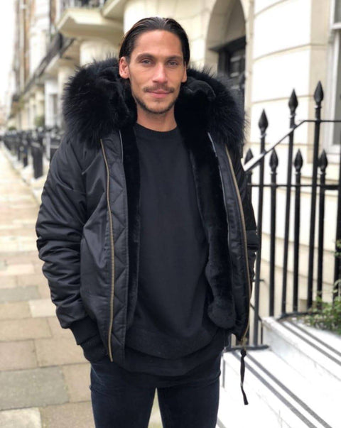 August McGregor x Bobbi Parka Limited Edition Hooded Bomber - Bobbi Parka