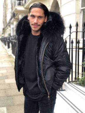 August McGregor x Bobbi Parka Limited Edition Hooded Bomber - Bobbi Parka