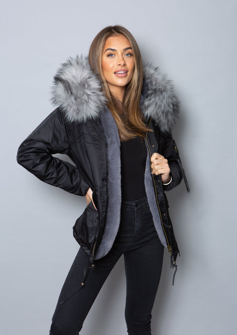 Womens Short Parka